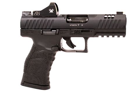 Walther WMP 22 WMR 15+1 Rimfire Pistol with Vortex Viper Red Dot ...