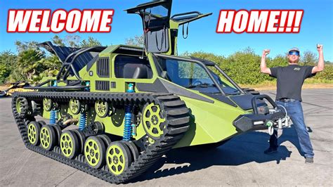 We Bought a RIPSAW TANK!!! 700hp Duramax Powered Tank That Does 70mph! (Very Rare) - YouTube