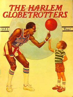 Harlem Globetrotters official program (1950) | Harlem globetrotters ...