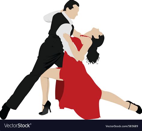 Ballroom dancing Royalty Free Vector Image - VectorStock