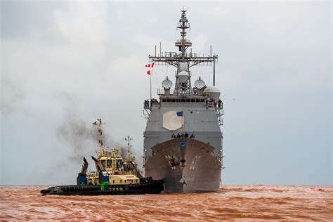 USS Normandy (CG 60) departs Djibouti. | GULF OF TADJOURA (N… | Flickr