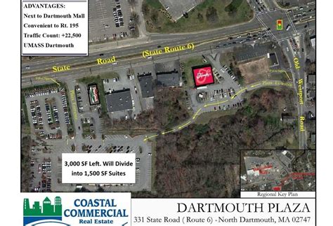 1,500-3,000 SF Retail Space in Shop Mall w/10 Units - Dartmouth, MA ...