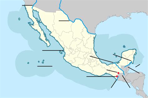 LECCIÓN 1. FRONTERAS DE MÉXICO. Ficha interactiva | TopWorksheets