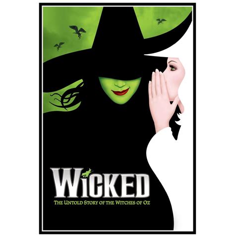 Wicked The Musical Poster Print And Canvas Print – Poster | Canvas Wall ...