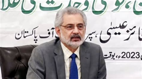 Constitution should be implemented in letter & spirit: Justice Qazi ...