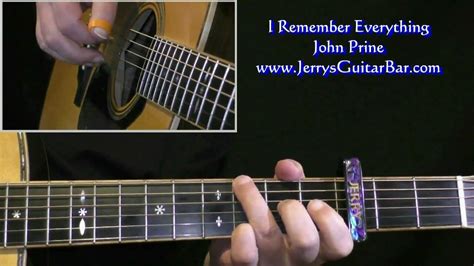 John Prine - I Remember Everything Guitar Lesson, Tab & Chords - JGB