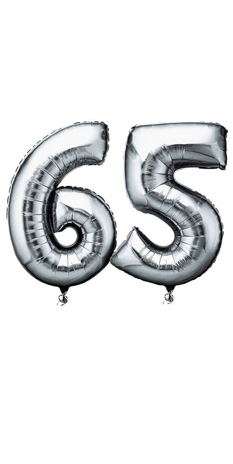 Number 65 balloons at the best price | Balloons Online Canada