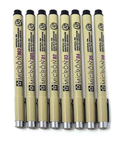 Sakura Pigma Micron Pencils | Art Supplies Finland