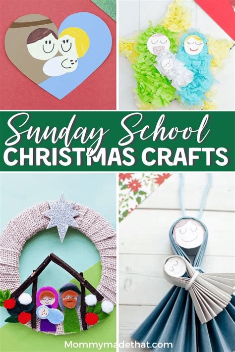 Super Cute Sunday School Christmas Crafts