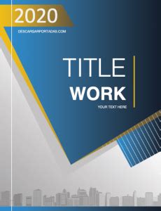 99 Amazing Cover Page Templates - Free Download