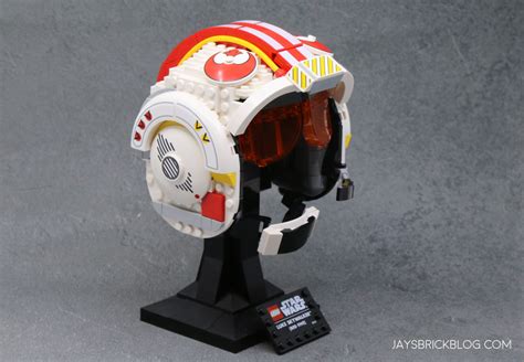 Review: LEGO 75327 Luke Skywalker (Red Five) Helmet - Jay's Brick Blog