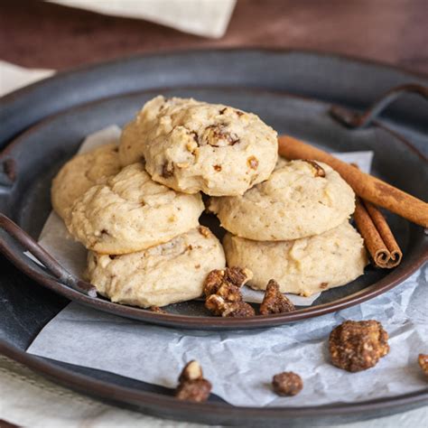 Glazed Maple Walnut Cookies - My Cookie Journey