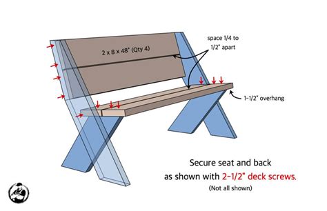 Diy Outdoor Bench With Back Plans : DIY Outdoor Bench in 30 mins w/ only 3 Tools! | Plans by ...