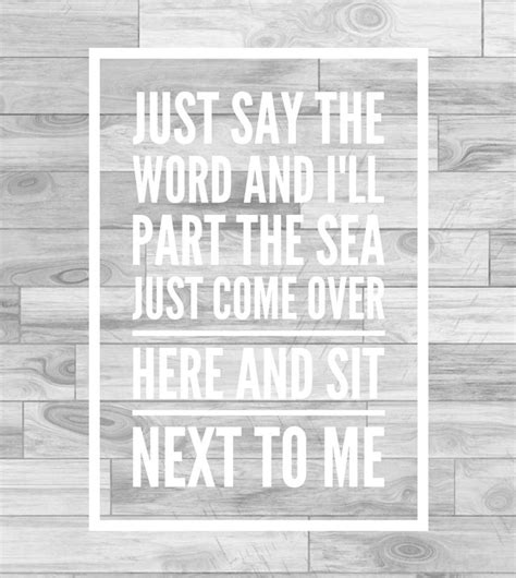 Sit Next To Me-Foster The People | Music quotes lyrics, Foster the ...