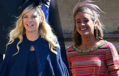 Prince Harry’s ex-girlfriends Cressida Bonas and Chelsy Davy arrive to ...