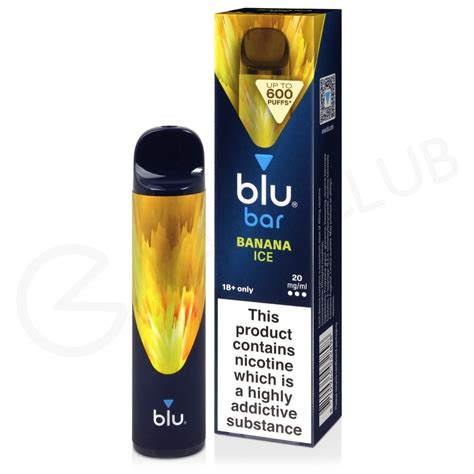 Banana Ice Blu Bar Disposable Vape | 3 for £12