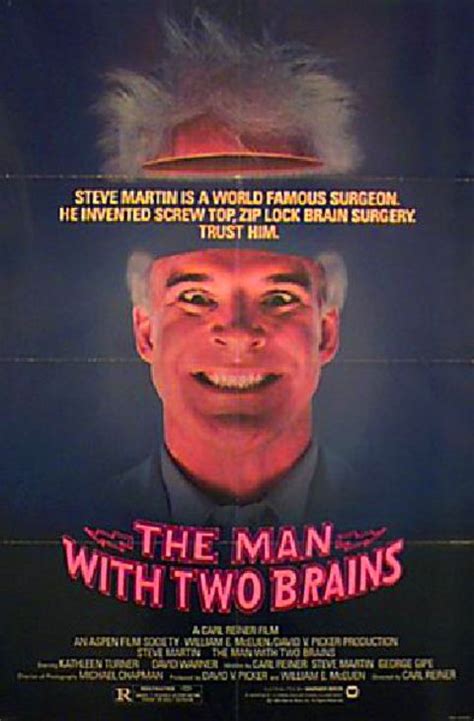 The Man with Two Brains 1983 U.S. One Sheet Poster - Posteritati Movie Poster Gallery