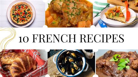 Top 10 French recipes | Bon appétit! - YouTube