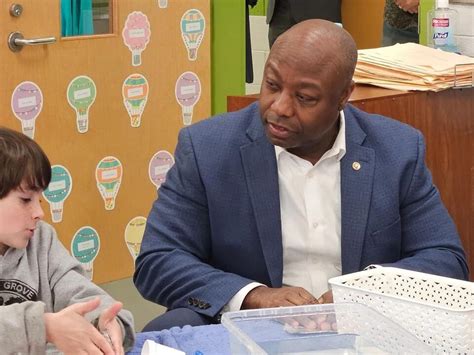 Sen. Tim Scott visits Orange Grove Charter School to kick off School ...