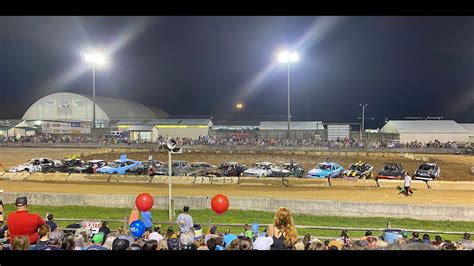 Rockingham County Fair - Demolition Derby - August 19, 2022 - YouTube