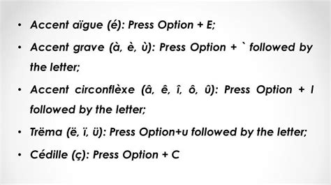 French Pronunciation & Accent Marks