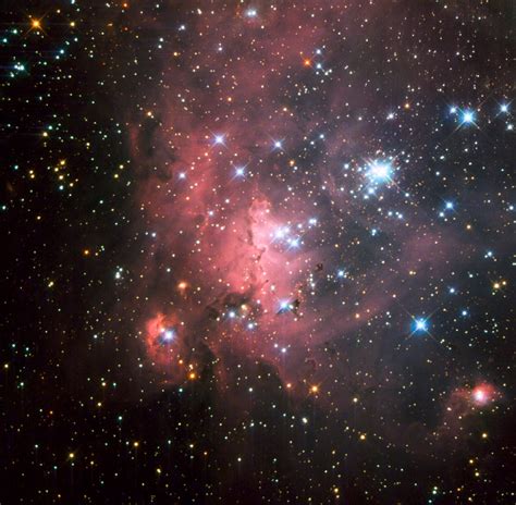 LH 72, a small group of stars embedded in a nebula in the LMC | Anne’s ...