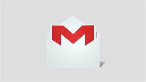 Old Gmail Logo - Download Free 3D model by PhantomXD [f8c066b] - Sketchfab