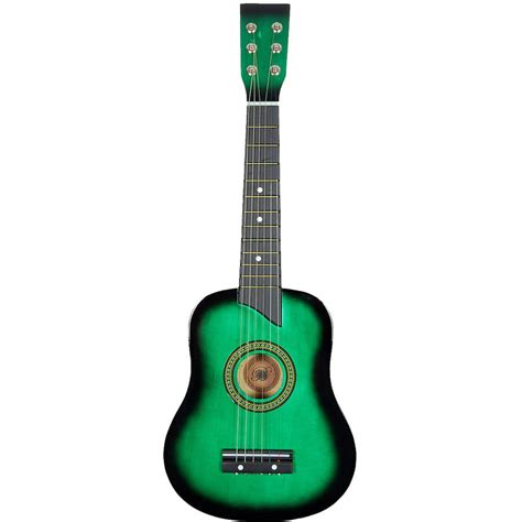 Directly Cheap Acoustic Toy Guitar for Kids with Carrying Bag and Accessories, 25", Green ...