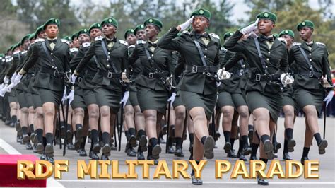 Another colourful military parade by Rwanda Defence Force || Officer ...