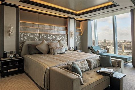 Inside the £10,000 a night suite at the Shard | Hotel bedroom design ...