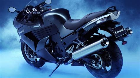 Kawasaki Ninja Black HD Wallpaper - WallpaperFX