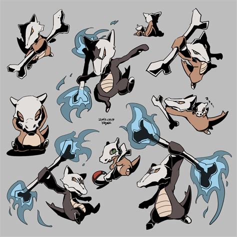 marowak cubone by keijo2 on DeviantArt