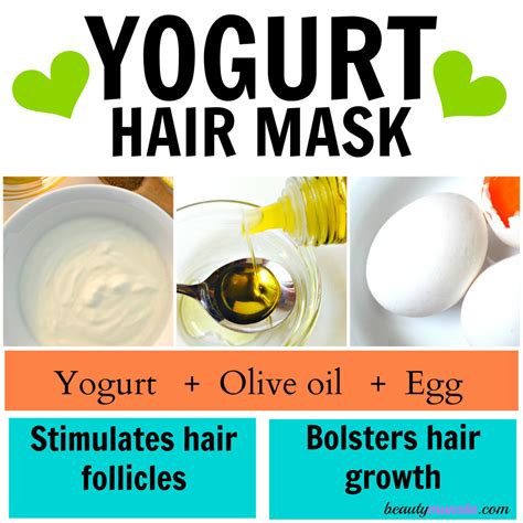 DIY Organic and Natural Homemade Hair Mask Recipes - beautymunsta ...