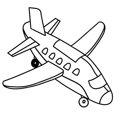 Planes Clipart Images Black And White - Infoupdate.org