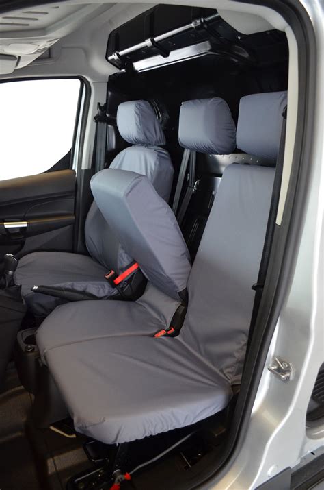 Ford Transit Connect 2014 - 2018 Front 3 Seats Waterproof Seat Covers