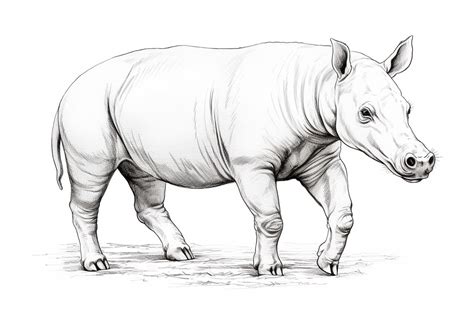 How to Draw a Tapir - Yonderoo