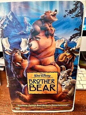 WALT DISNEY BROTHER Bear VHS Tape Clamshell Case 2004 Release - 31654 ...