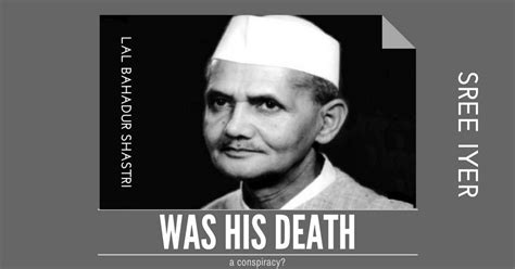 The mystery behind the death of Lal Bahadur Shastri - PGurus