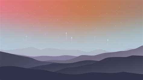 Landscape, Minimalist, Digital Art, 8K, #23 Wallpaper