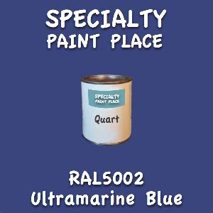 RAL 5002 Ultramarine Blue Quart Can