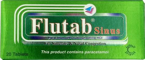 FLUTAB SINUS 20'S – My Store