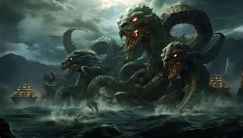 Hydra - The Greek Monster With Nine Heads