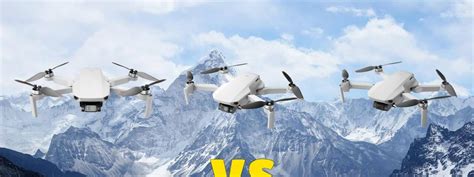 DJI Mavic Mini vs DJI Mini 2 vs DJI Mini SE Sub 249g Camera Drone Comparison | Action Camera Finder