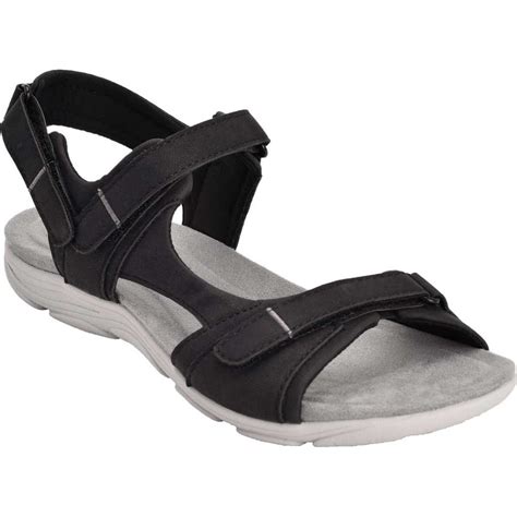 Easy Spirit - Women's Easy Spirit Lake3 Sport Sandal Black Synthetic 6. ...