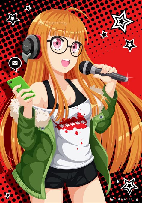 Futaba Sakura P5 Persona5 Persona5royal P5R Anime Videogames Nerd ...