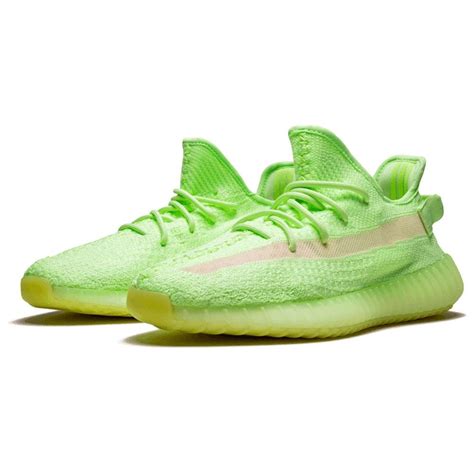 Yeezy Boost 350 V2 'Glow In The Dark' Green — Kick Game