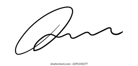 Fake handgezeichnete Autogramme Set. Handgeschriebene Unterschrift: Stock-Vektorgrafik ...