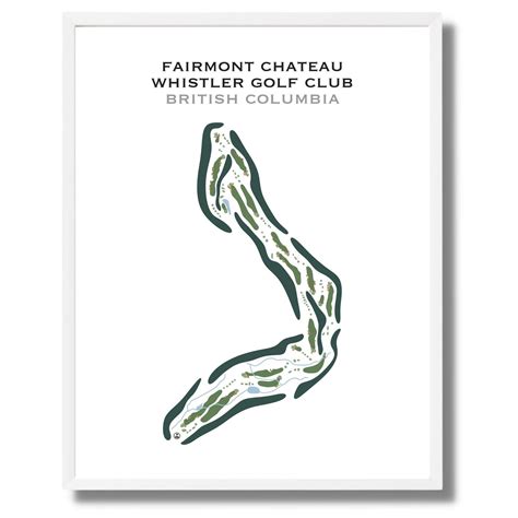 Best printed collection Fairmont Chateau Whistler Golf Club, British ...