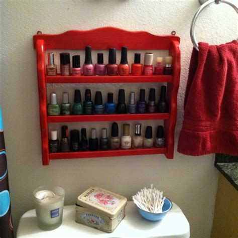 Let's make these! Spray painted thrift store spice racks...we could ...