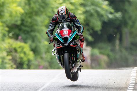 Isle of Man TT 2023: Hickman wins Superstock race with new lap record